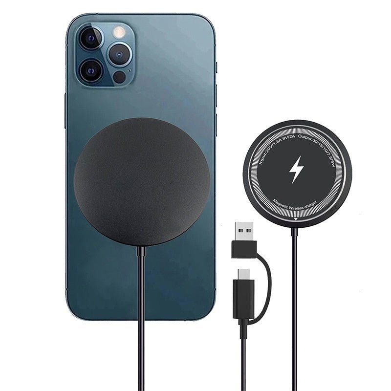 1 - to - 2 PD Magnetic Wireless Charger - THESIMPLETECHCOMPANY3.0