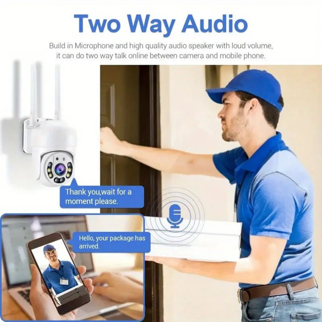 1.5 - inch PTZ Camera With 1080p Voice Intercom, Indoor And Outdoor. - THESIMPLETECHCOMPANY3.0