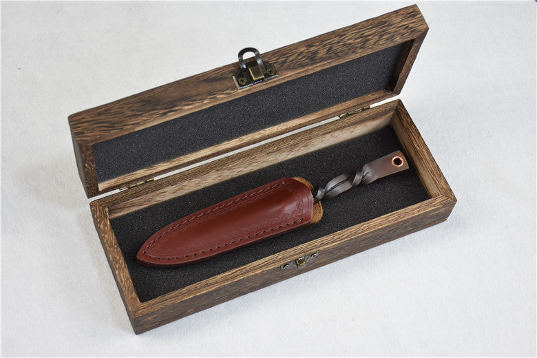 01634 Longquan Stainless Steel Tea Knife