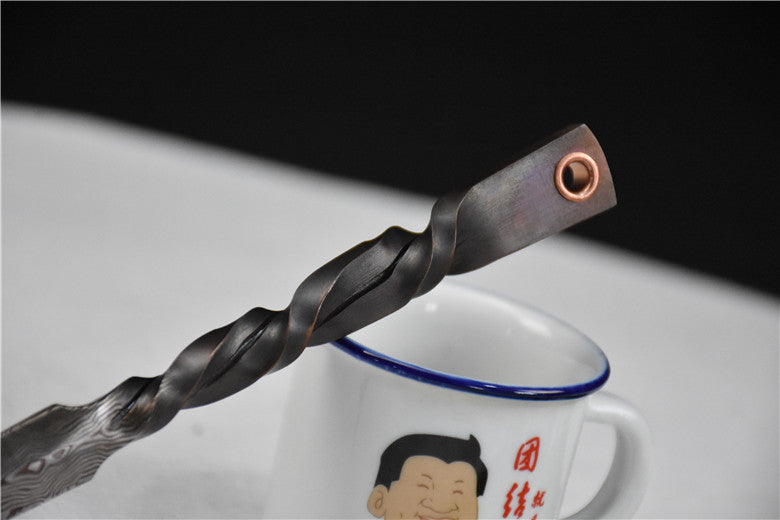 01634 Longquan Stainless Steel Tea Knife