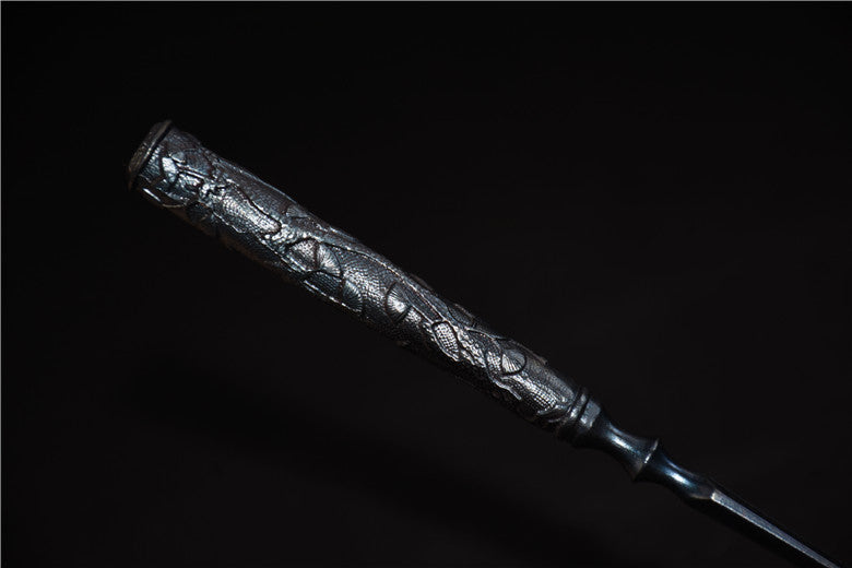 01629 Longquan Integrated Steel Tea Knife