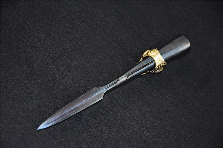 01589 Tiger Head Tea Knife