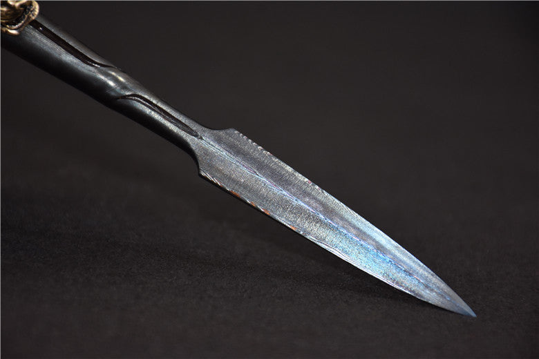 01589 Tiger Head Tea Knife