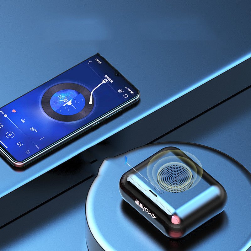 Bluetooth Speaker Combo Single And Binaural Mini Portable Bluetooth Headset - THESIMPLETECHCOMPANY3.0